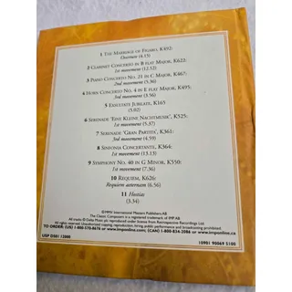 Photo of The Classic Composers Mozart Musical Masterpieces CD & Book Set