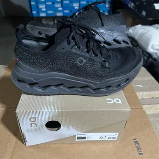 Photo of On Cloudsurfer Max 'Black/Eclipse' CloudTec Running Sneakers | Mens 9 | Flaws