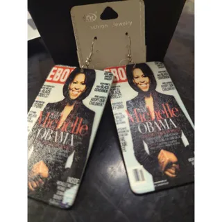 Photo of NT fashion Jewelry Magazine post earrings wooden