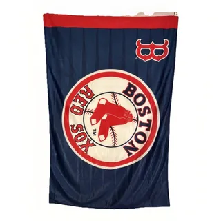 Photo of Boston Red Sox MLB Baseball Team Garden Yard Flag 28” X 42” Vertical