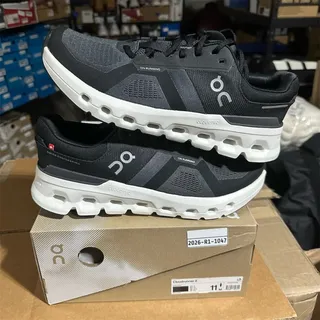Photo of On Cloudrunner 2 'Black/Gray/White' CloudTec Running Sneakers | Mens 11 | New
