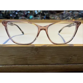 Photo of Wittnauer Angelique Eyeglasses Womens Pink Blush Cat Eye Frames 53-14-140