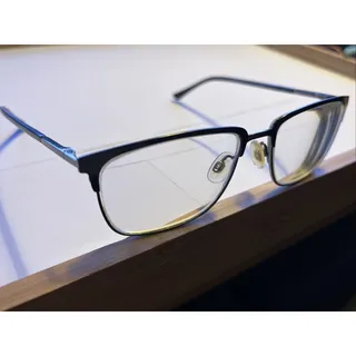 Photo of Randy Jackson Zyloware C. 058 Eyeglasses Frames ONLY Gunmetal Half Rim 54-17-145