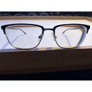 Photo of Randy Jackson Zyloware C. 058 Eyeglasses Frames ONLY Gunmetal Half Rim 54-17-145