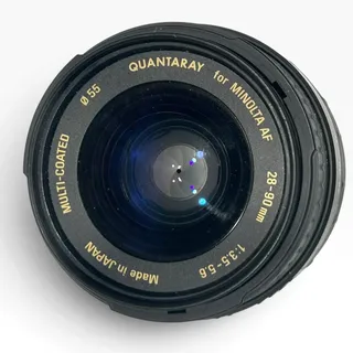 Photo of Quantaray 28-90mm f/3.5-5.6 D Aspherical AF Lens for Minolta AF Mount 55mm Japan