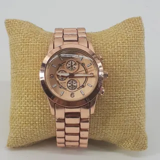 Photo of Accutime Womens Watch Corp Rose Gold Wristwatch Chronological