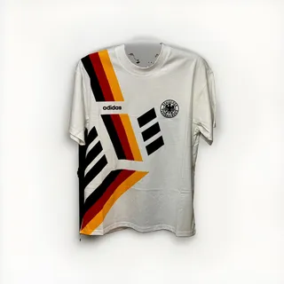 Photo of Adidas Germany DFB 94 Soccer Shirt Men’s Small White Crew Neck Soccer KE0086