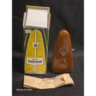 Photo of Vintage Wittner Taktell Piccolo 831 Metronome Germany Box Instructions