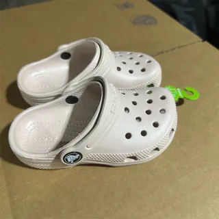Photo of Crocs Classic Clog 'Light Pink/Quartz' Slip-On Sandals | Toddler 9 EU25 | NWT