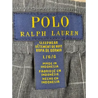 Photo of Polo Ralph Lauren Gray Plaid Pyjama Pants