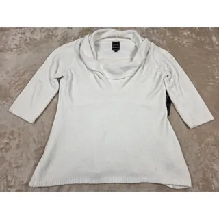 Photo of Coco Blanco White Cowl Neck Sweater