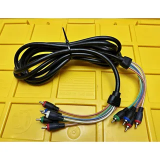 Photo of STEREN Component RCA A/V Cable 10ft RCA Male to RCA Male 5 RCA Black