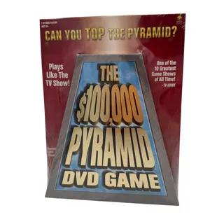Photo of 2006 Vintage The $100,000 Pyramid DVD Game Board Game NIB