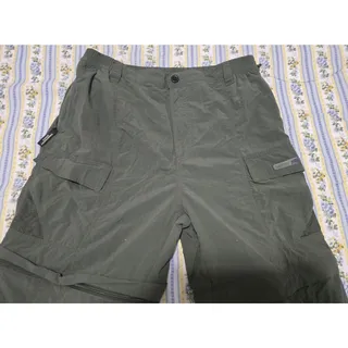 Photo of Magellan Tournament Series Zip Off Fishing Pants Mens XL Green Elastic 34x33
