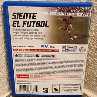 Photo of Game - FIFA 15 (CIB) - PSVita [Mexico Territory Ver.] - PlayStation