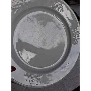 Photo of 1800's White Ironstone T&R Boote Royal Patent 10" Dinner Plate (3230)