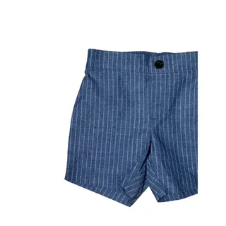 Photo of IZOD Baby Shorts Pinstripe Design Cotton Blend Pull On Style Blue White 18M NWT