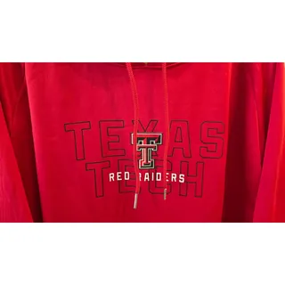 Photo of NWT Texas Tech Red Raiders Hoodie - Men's Size Large 42/44 - Red