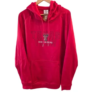 Photo of NWT Texas Tech Red Raiders Hoodie - Men's Size Large 42/44 - Red