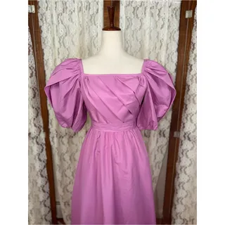 Photo of Fabulous Vintage 1980s Union Made Taffeta Prom/Bridesmaid Gown