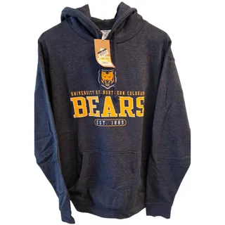 Photo of NWT University of Northern Colorado Bears Hoodie - Men's Size M 38/40- Blue