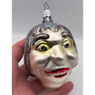 Photo of Handmade Glitter Vampire Ornament, Halloween Decor, Viktor Vampire by Inge Glas