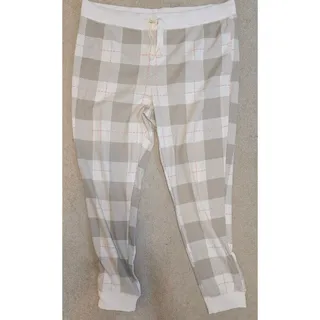 Photo of LOFT Sleep Women's XL Thermal Pajama Set Plaid Long Sleeve Jogger Pants NWOT NEW