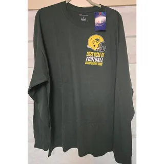 Photo of Champion 2025 NCAA DI Football Championship NDSU Montana State 2XL XX NWT NEW