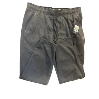 Photo of Reebok Arena tech Line Pants Joggers/Sz. XL Ebony Heather MSRP $70.00 NWT!