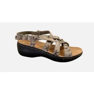 Photo of Clarks Merliah Rose dark Adjustable Back Strap Sandal Camo Green Size 10