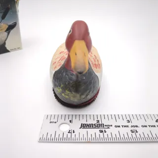 Photo of Vintage Jasco Canvasback Duck Decoy Collectible with Original Box & Gold Sticker
