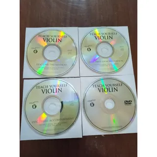 Photo of Teach Yourself Violin Course: A Complete Learning System 3 CD 1 dvd discs only