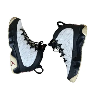 Photo of Air Jordan 9 Shoes Sneakers Youth 5Y White Black Space Jam Basketball High Top