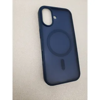 Photo of Supfine Phone Case for iPhone 16 Regular. Blue. Shockproof Magnetic Protective