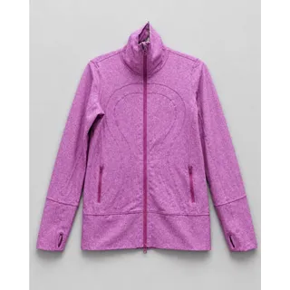 Photo of Lululemon In Stride Jacket in Heathered Ultra Violet Size 10