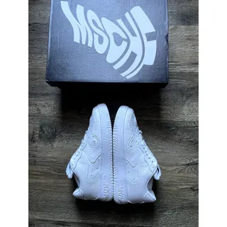 Photo of MSCHF Super Normal 2 MSCHF005.1-CW White Sz 5M/6.5W Tried on