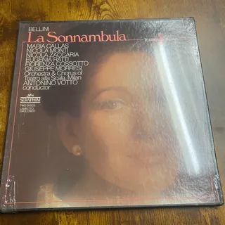 Photo of BELLINI - LA SONNAMBULA - MARIA CALLAS /ANTONINO VOTTO - 2x LP BOX SET W/ BOOK