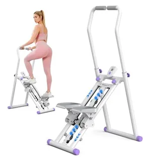 Photo of Stair Stepper with Adjustable Resistance, Foldable Stair Climber