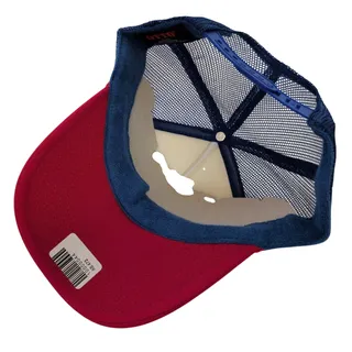 Photo of OTTO Accelerator Active Energy Trucker Hat Men's Adjustable Snapback Red Navy