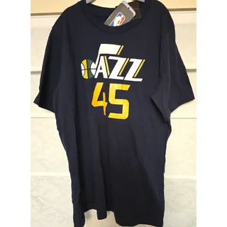 Photo of Utah Jazz Donovan Mitchell #45 Shirt Youth Large 14/16 Navy NBA Tee NWT NEW