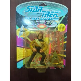 Photo of Star Trek 1992 Playmates Action Figure: Lieutenant Worf (Gold Uniform)