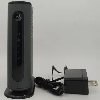 Photo of Motorola MB7420 16x4 DOCSIS 3.0 Cable Modem Tested Working with Power Adapter