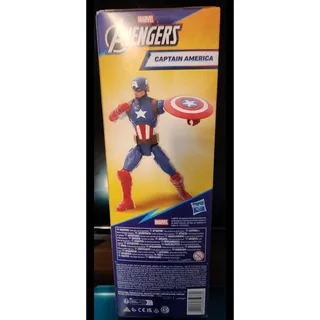 Photo of Hasbro Avengers Titan Series Captain America Poseable Figure w/ Shield