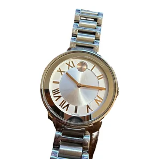 Photo of Movado Bold Women's Silver Dial Stainless Steel Bracelet Quartz Watch