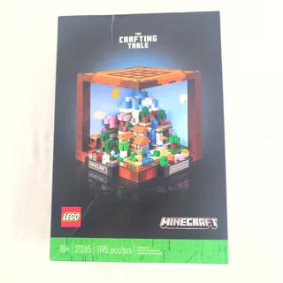 Photo of Lego Minecraft The Crafting Table New & Sealed In Box Age 18+ *Damaged Box