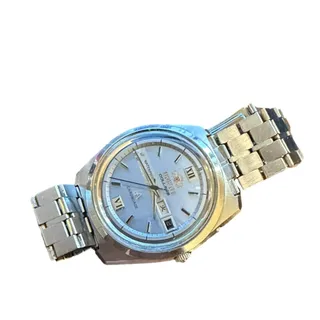 Photo of Orient Chronoace Automatic Men Watch Silver Dial Day Date Japan