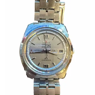 Photo of Orient Chronoace Automatic Men Watch Silver Dial Day Date Japan
