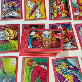Photo of Youngblood Trading Card Lot – 89 Cards, Near-Complete Set (Comic Images 1992)