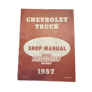 Photo of 1957 Chevrolet Truck Shop Manual Factory Original OEM Repair Guide Book