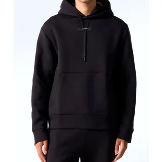 Photo of On Cloud Womens Focus Tech Hoodie Sweatshirt XS Black Workout Running Athleisure